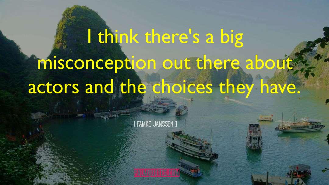 Famke Janssen Quotes: I think there's a big