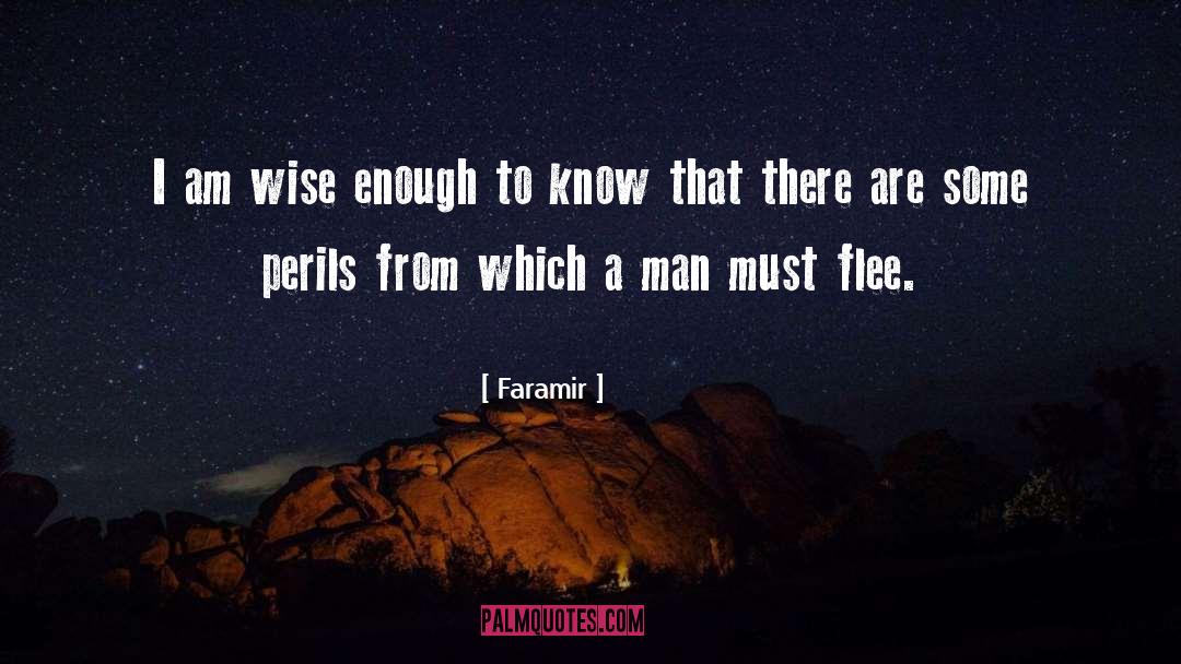 Faramir Quotes: I am wise enough to