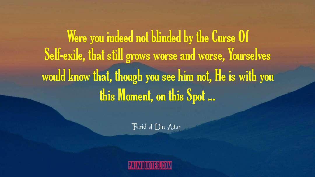 Farid Al-Din Attar Quotes: Were you indeed not blinded