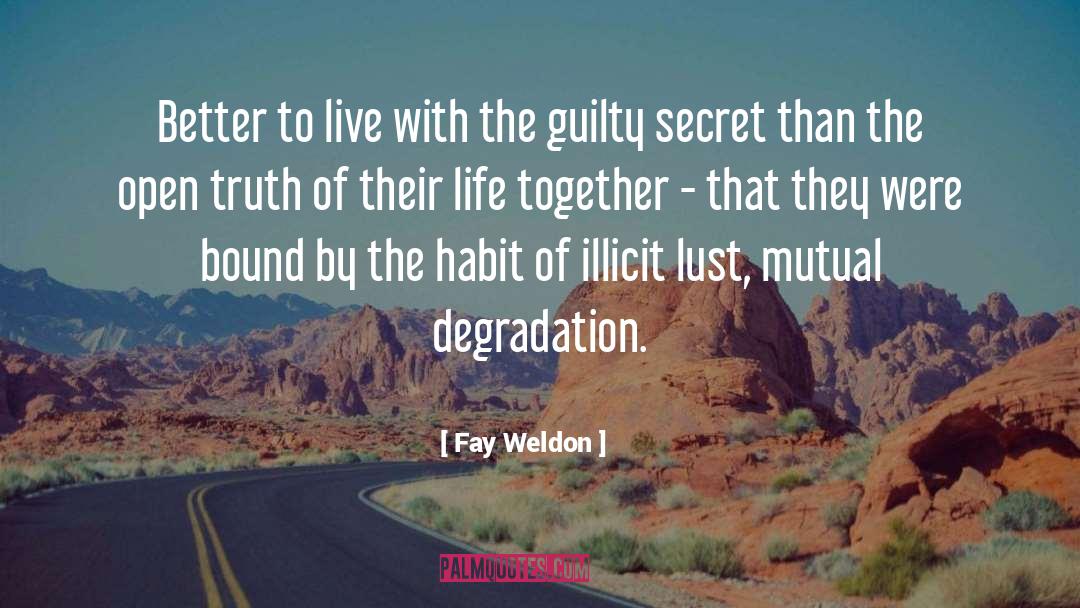 Fay Weldon Quotes: Better to live with the
