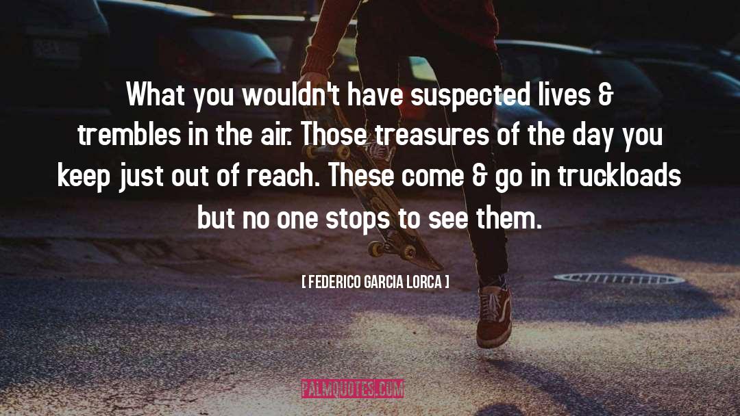 Federico Garcia Lorca Quotes: What you wouldn't have suspected