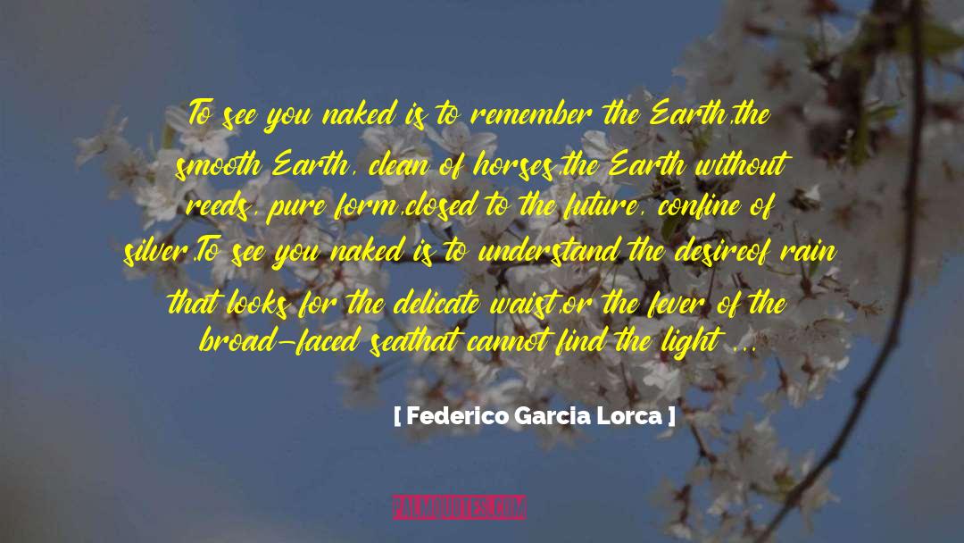 Federico Garcia Lorca Quotes: To see you naked is