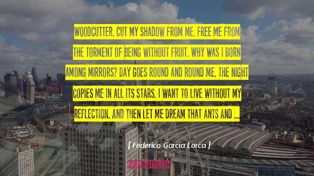 Federico Garcia Lorca Quotes: Woodcutter. Cut my shadow from