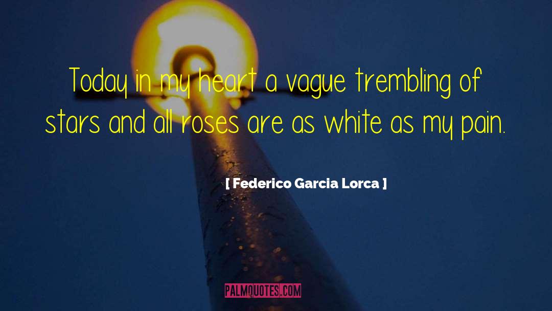 Federico Garcia Lorca Quotes: Today in my heart a