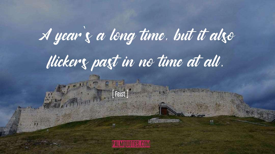 Feist Quotes: A year's a long time,