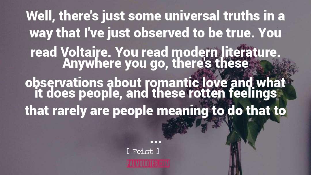 Feist Quotes: Well, there's just some universal