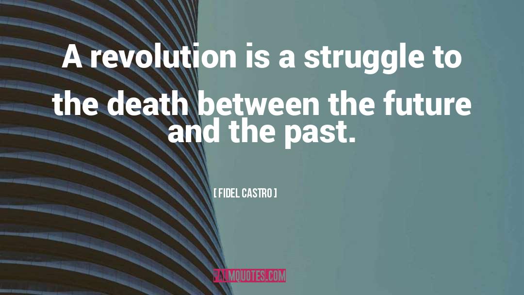 Fidel Castro Quotes: A revolution is a struggle