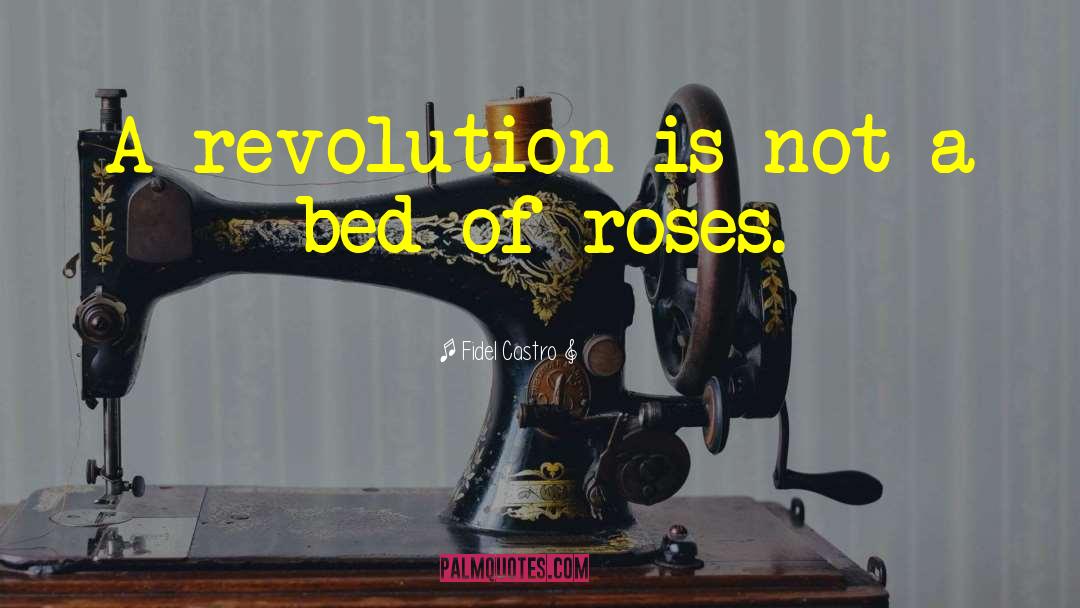 Fidel Castro Quotes: A revolution is not a