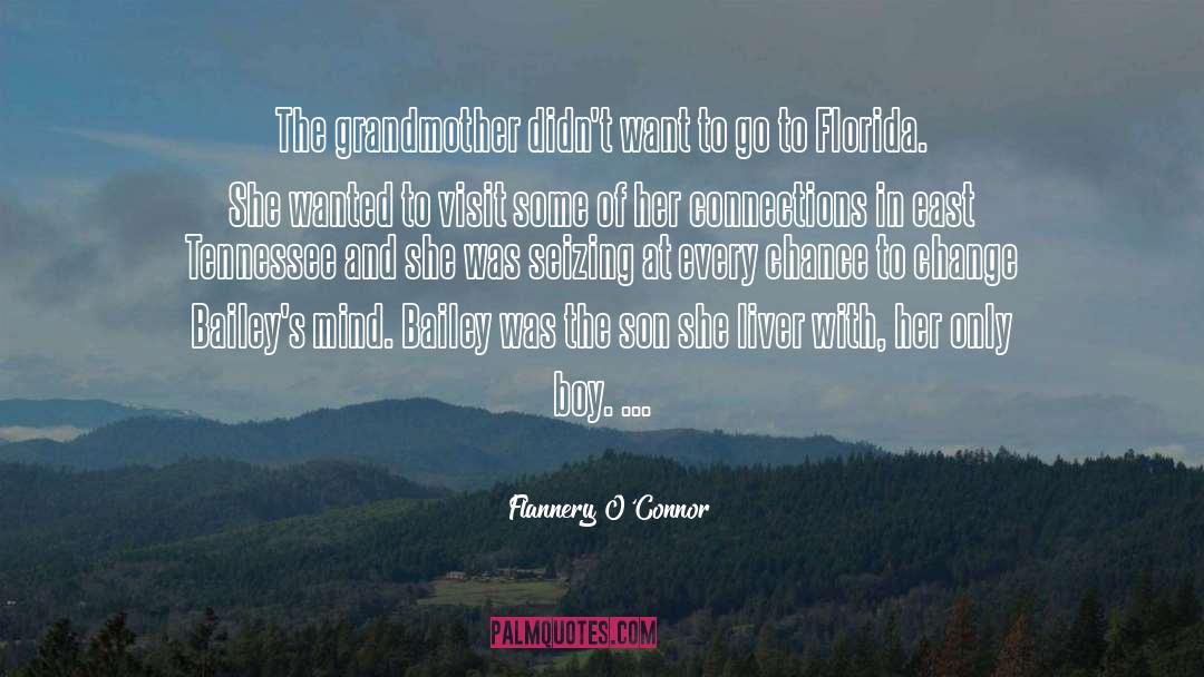 Flannery O'Connor Quotes: The grandmother didn't want to