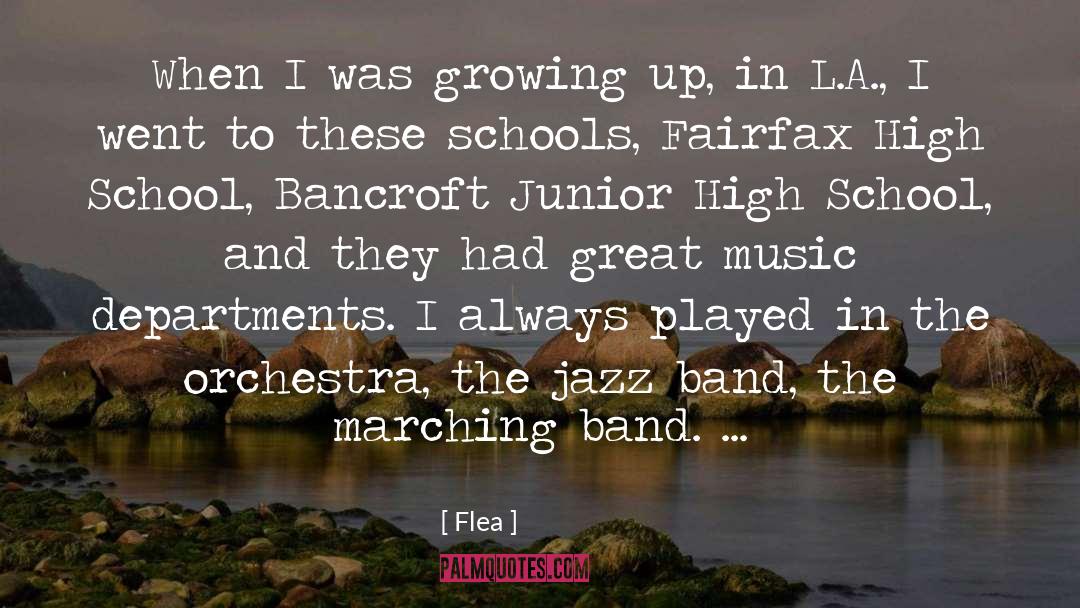 Flea Quotes: When I was growing up,