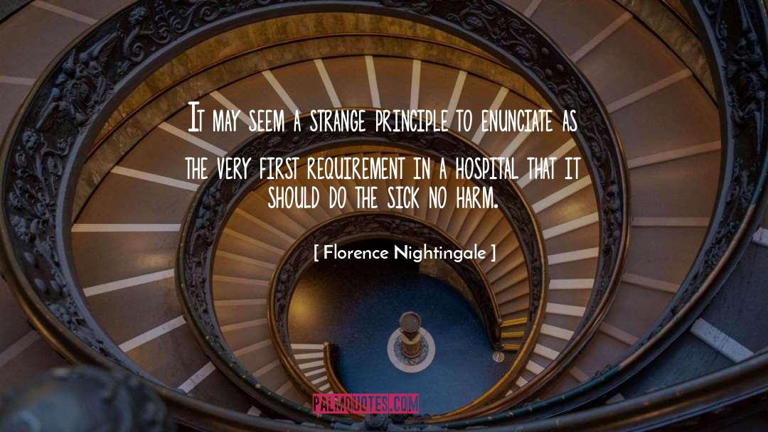 Florence Nightingale Quotes: It may seem a strange