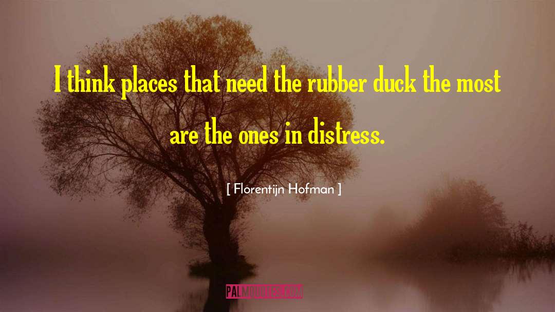 Florentijn Hofman Quotes: I think places that need
