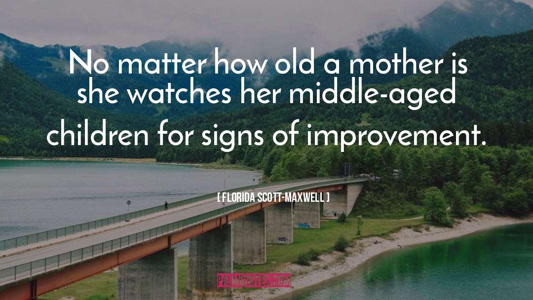 Florida Scott-Maxwell Quotes: No matter how old a