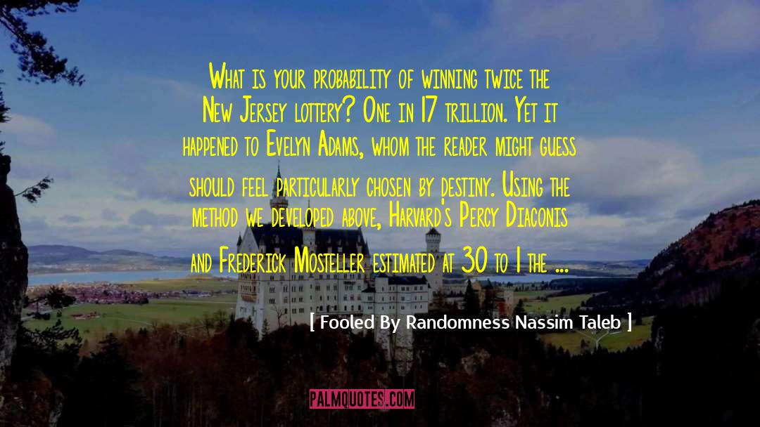 Fooled By Randomness Nassim Taleb Quotes: What is your probability of