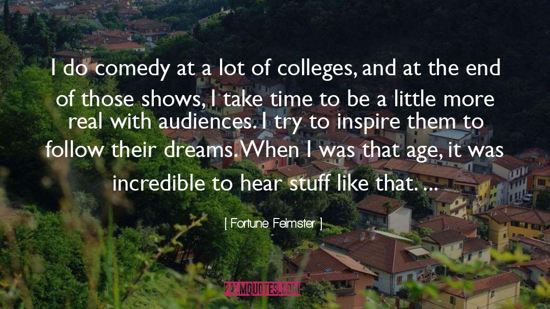 Fortune Feimster Quotes: I do comedy at a
