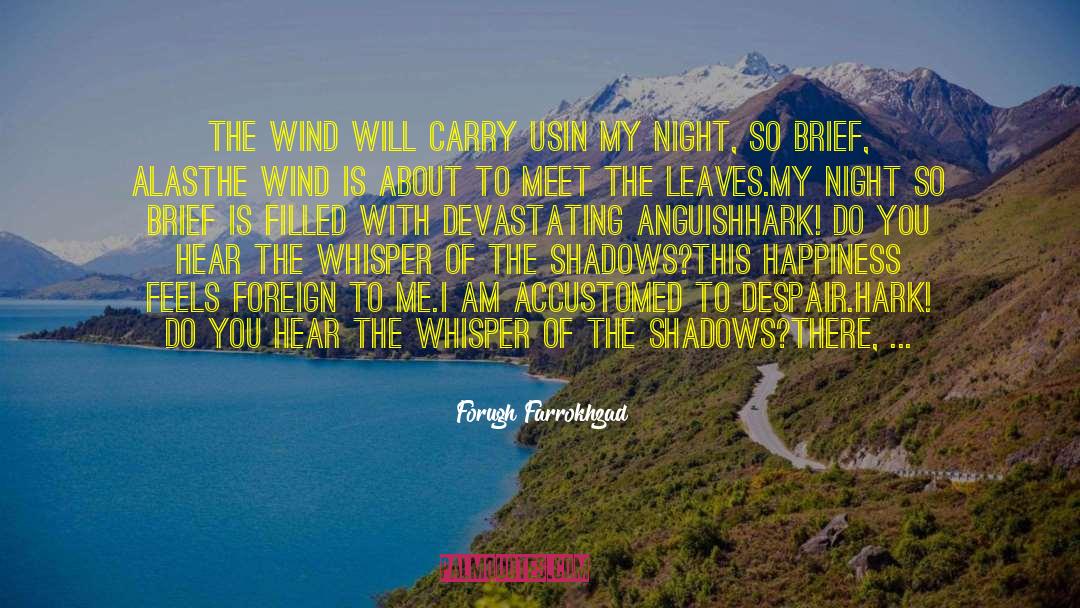 Forugh Farrokhzad Quotes: The Wind Will Carry Us<br