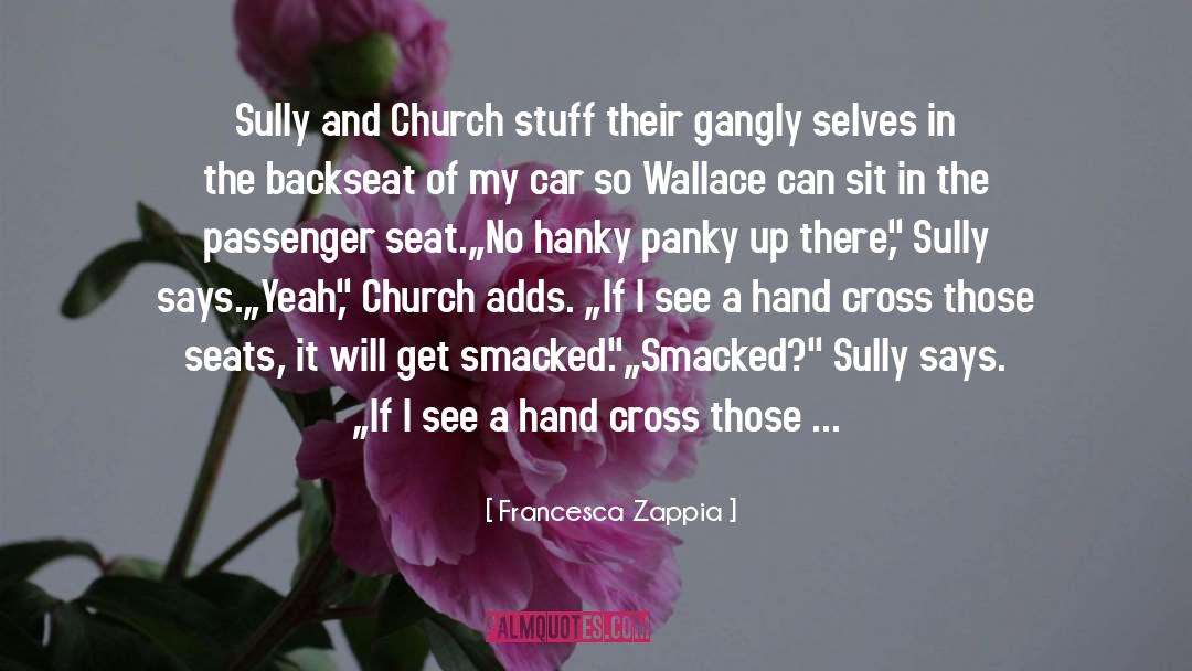 Francesca Zappia Quotes: Sully and Church stuff their