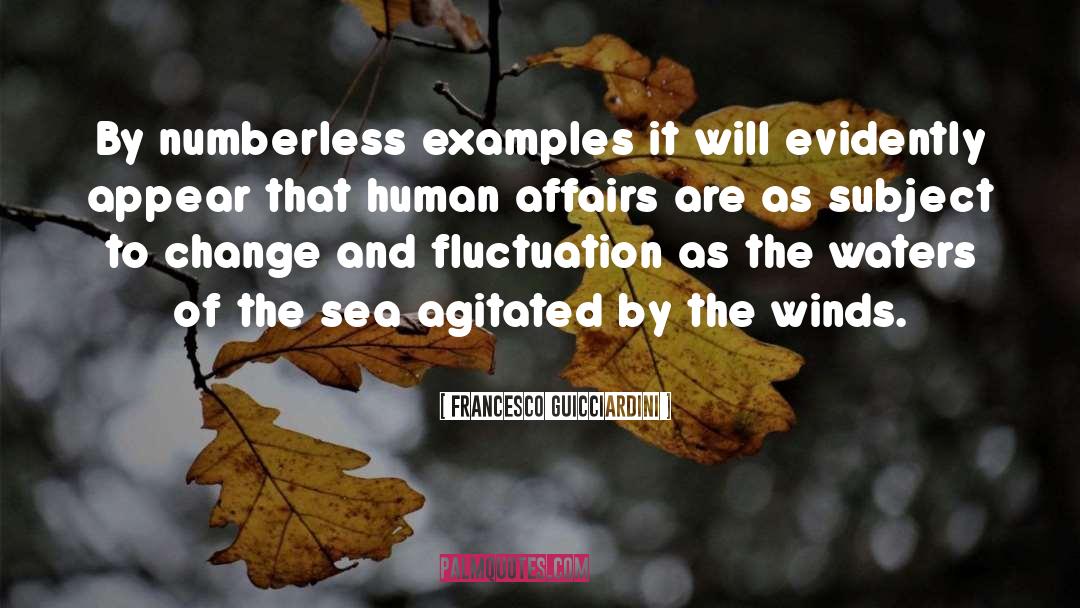 Francesco Guicciardini Quotes: By numberless examples it will