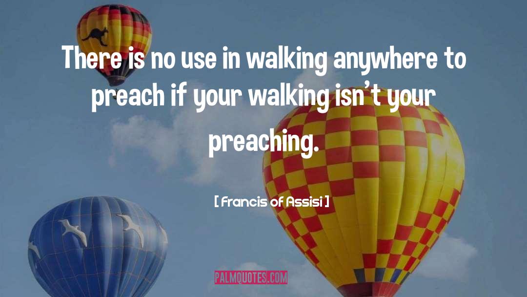 Francis Of Assisi Quotes: There is no use in