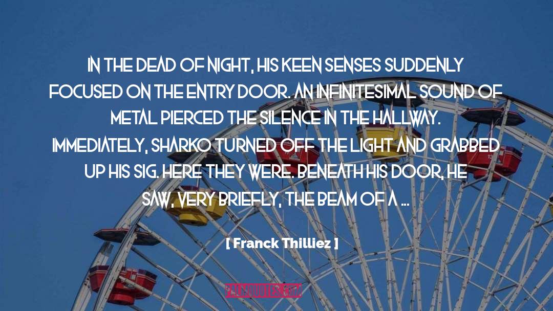 Franck Thilliez Quotes: In the dead of night,