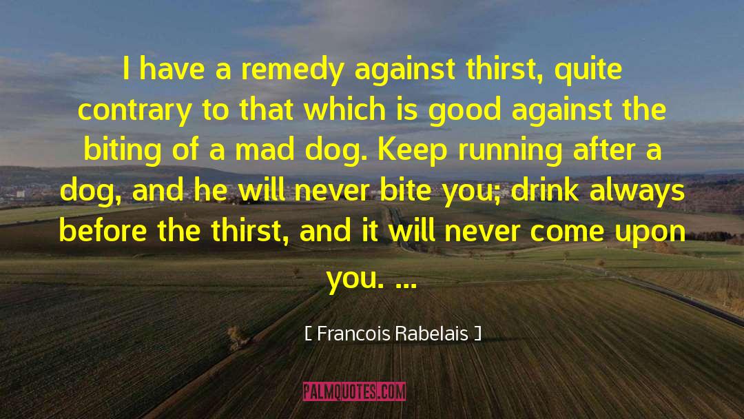 Francois Rabelais Quotes: I have a remedy against