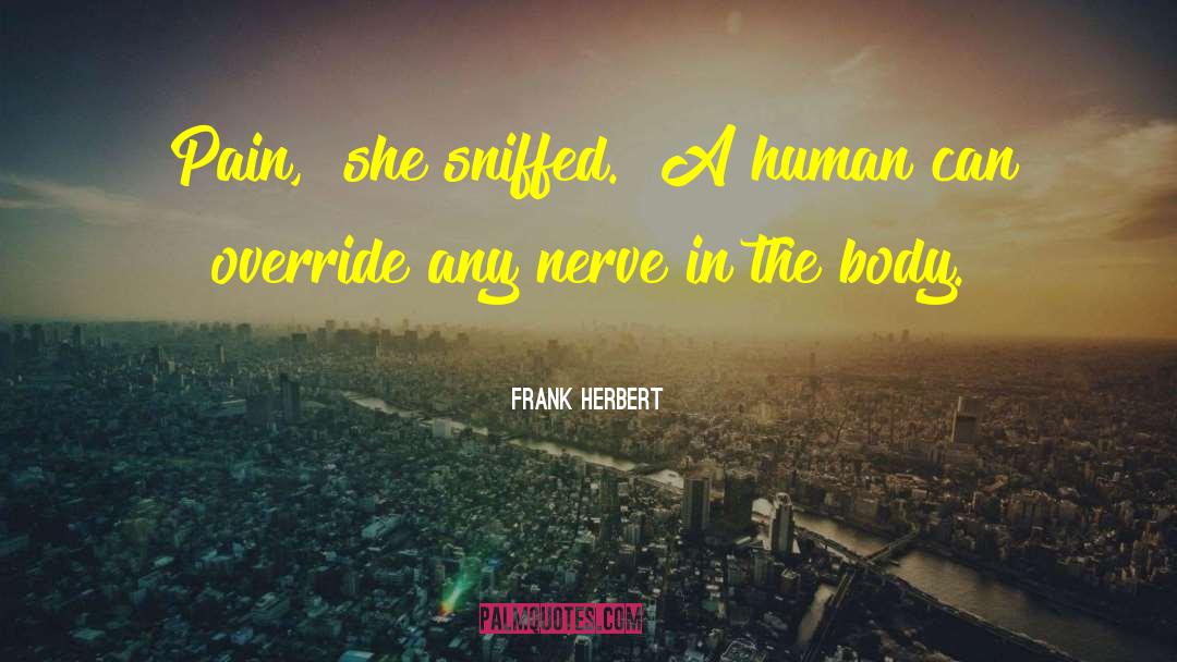 Frank Herbert Quotes: Pain,