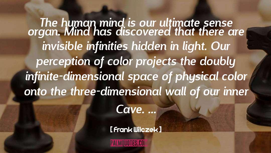 Frank Wilczek Quotes: The human mind is our