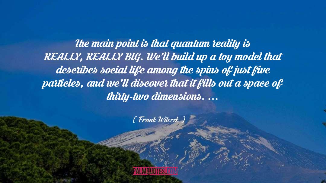 Frank Wilczek Quotes: The main point is that