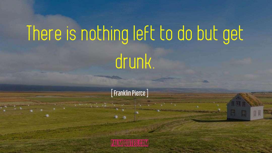 Franklin Pierce Quotes: There is nothing left to