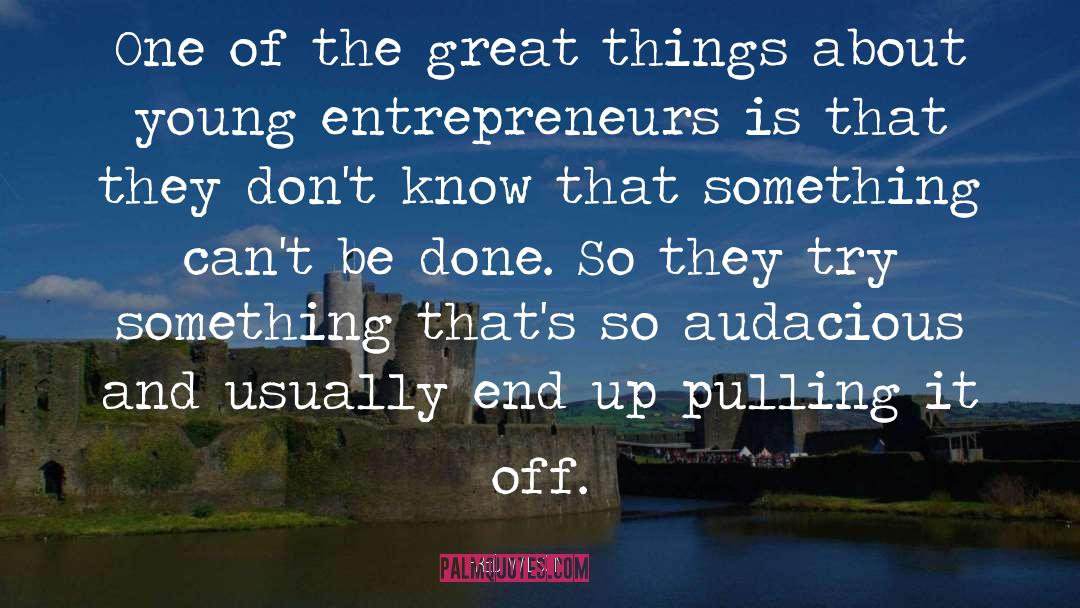 Fred Wilson Quotes: One of the great things