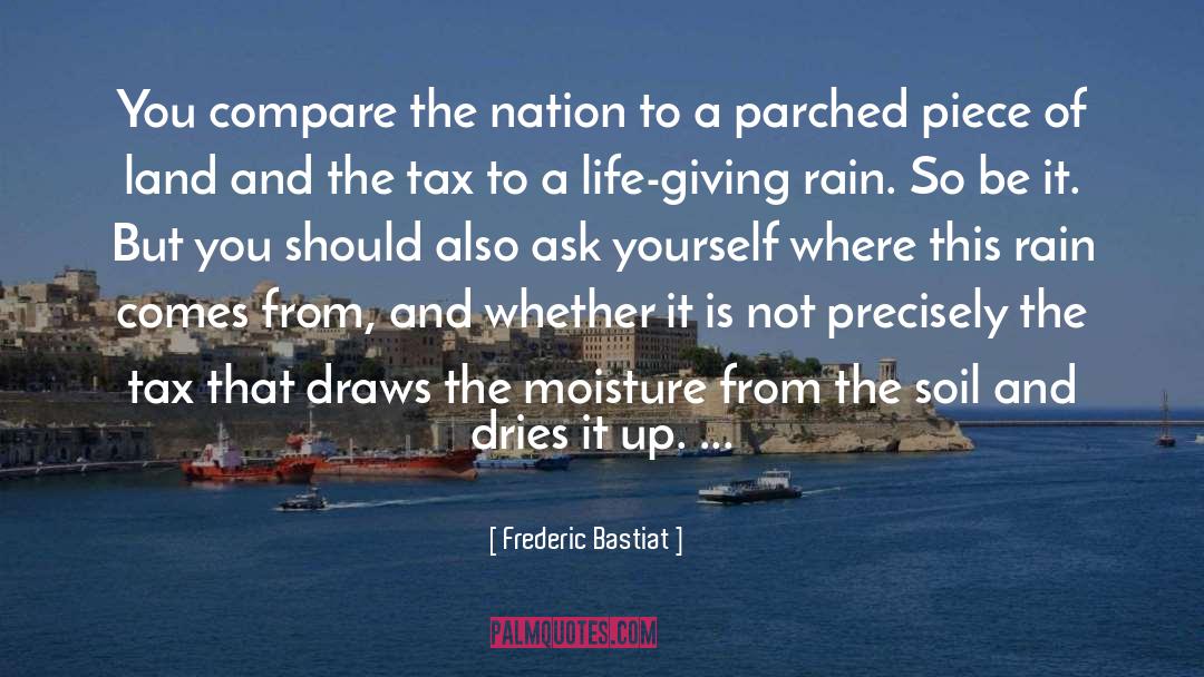 Frederic Bastiat Quotes: You compare the nation to