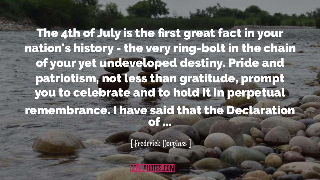 Frederick Douglass Quotes: The 4th of July is