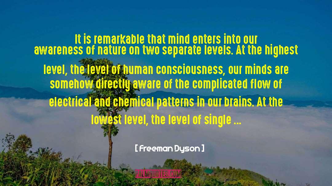 Freeman Dyson Quotes: It is remarkable that mind