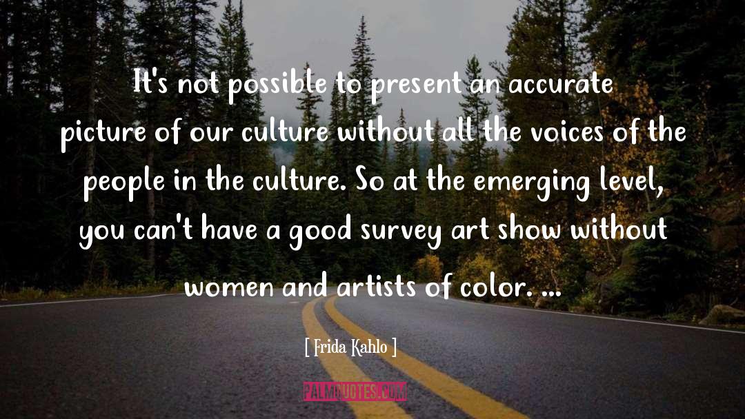 Frida Kahlo Quotes: It's not possible to present