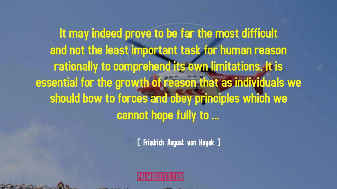 Friedrich August Von Hayek Quotes: It may indeed prove to