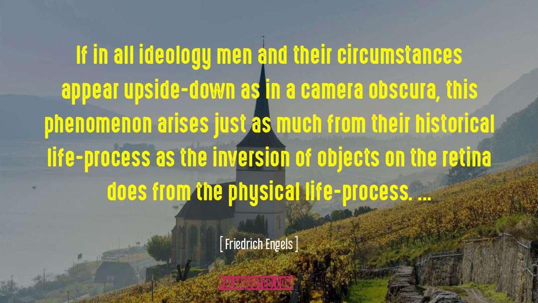 Friedrich Engels Quotes: If in all ideology men