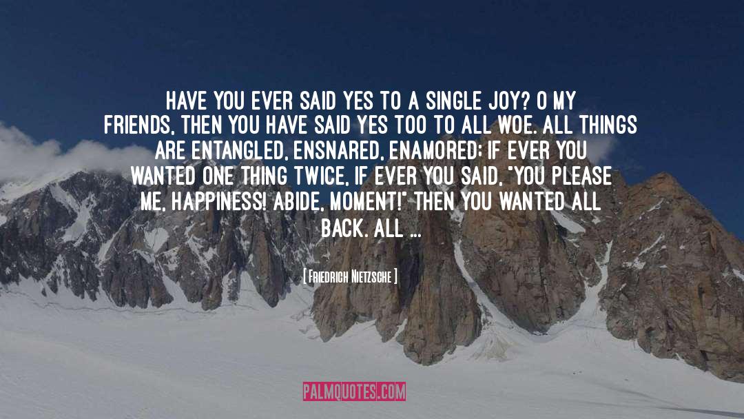 Friedrich Nietzsche Quotes: Have you ever said Yes
