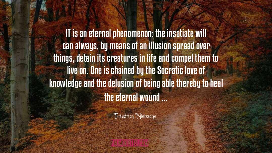 Friedrich Nietzsche Quotes: IT is an eternal phenomenon: