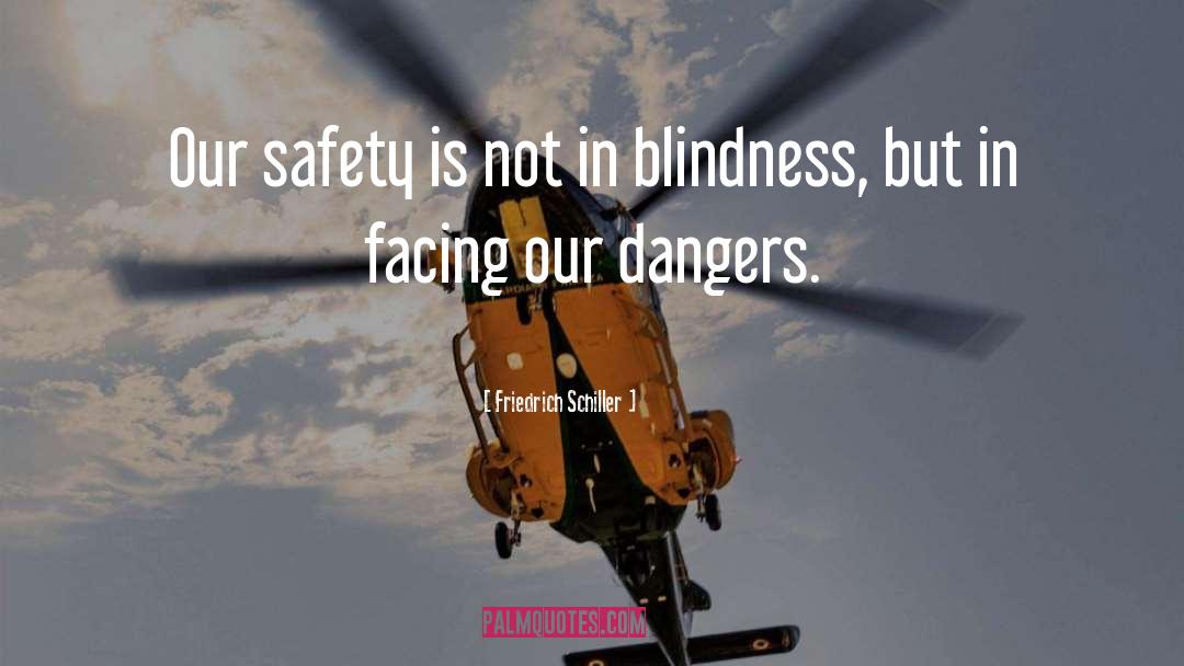 Friedrich Schiller Quotes: Our safety is not in
