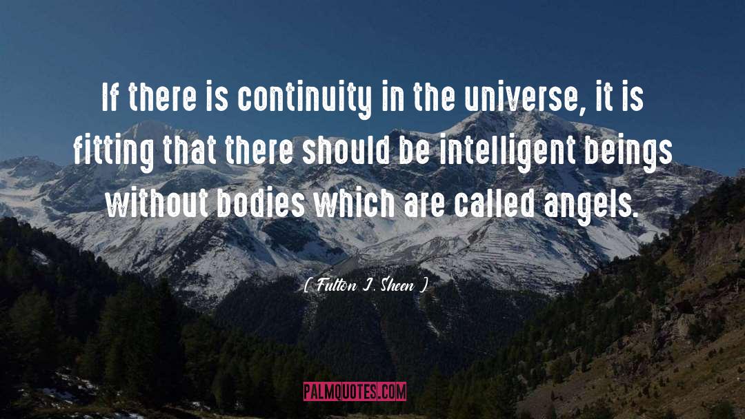 Fulton J. Sheen Quotes: If there is continuity in