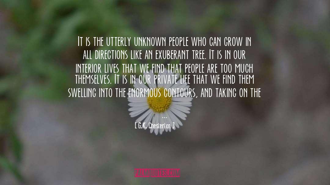 G.K. Chesterton Quotes: It is the utterly unknown