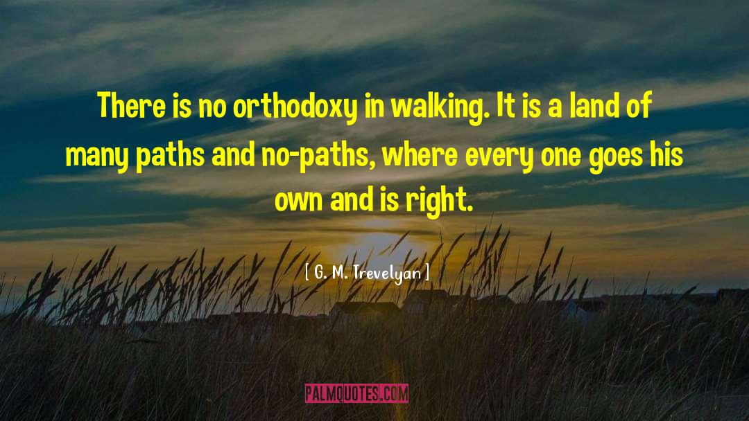 G. M. Trevelyan Quotes: There is no orthodoxy in