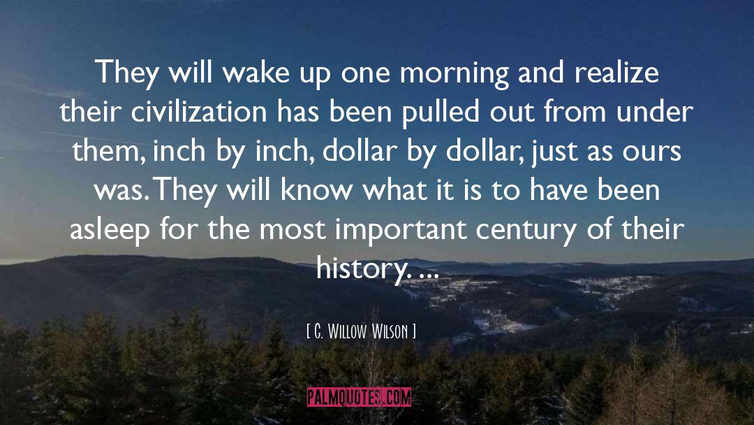 G. Willow Wilson Quotes: They will wake up one