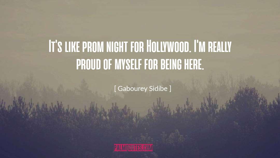 Gabourey Sidibe Quotes: It's like prom night for