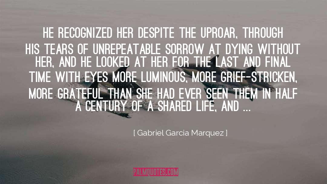 Gabriel Garcia Marquez Quotes: He recognized her despite the