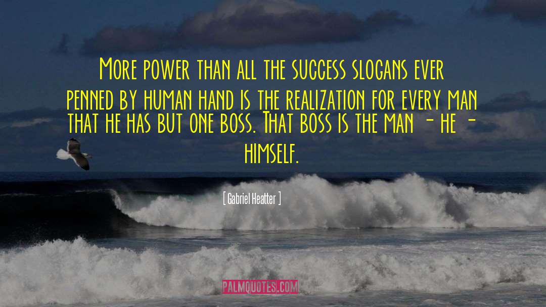 Gabriel Heatter Quotes: More power than all the