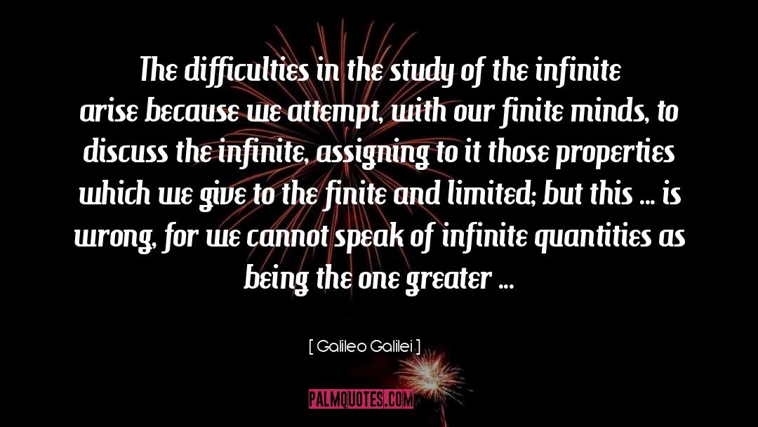 Galileo Galilei Quotes: The difficulties in the study
