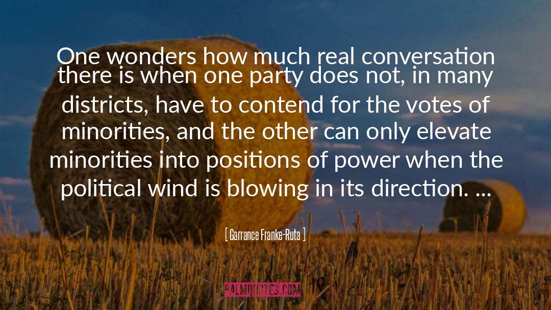 Garrance Franke-Ruta Quotes: One wonders how much real