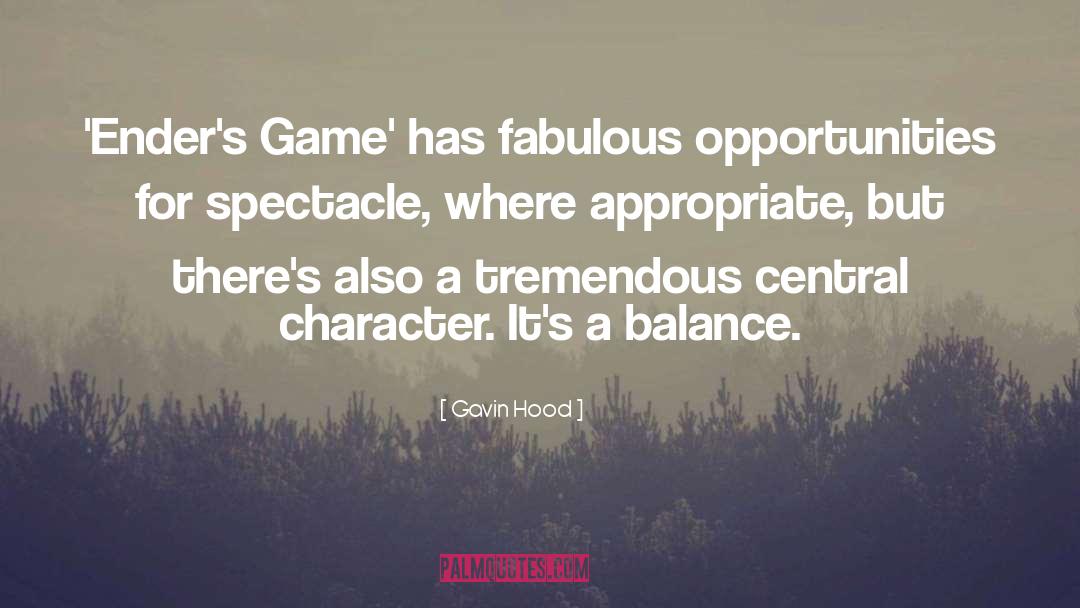 Gavin Hood Quotes: 'Ender's Game' has fabulous opportunities
