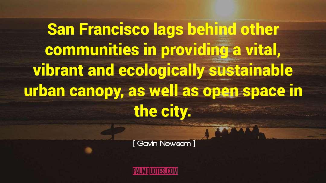 Gavin Newsom Quotes: San Francisco lags behind other